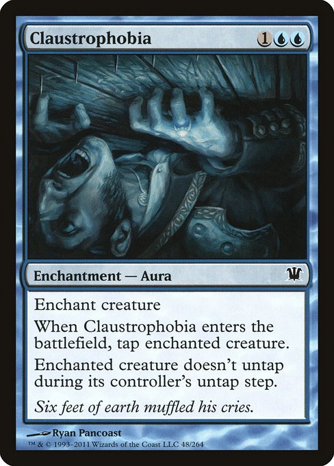 【Foil】【EN】閉所恐怖症/Claustrophobia [ISD] 青C No.48