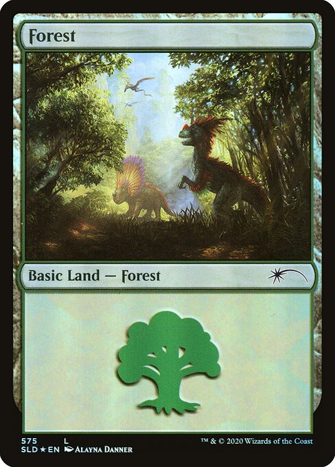 【Foil】【EN】森/Forest [SLD] 無C No.575