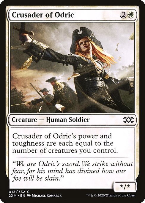 【EN】オドリックの十字軍/Crusader of Odric [2XM] 白C No.13