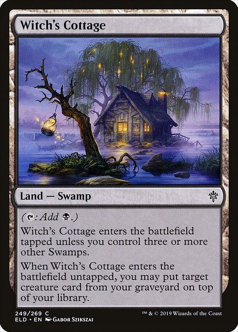 【EN】魔女の小屋/Witch's Cottage [ELD] 無C No.249