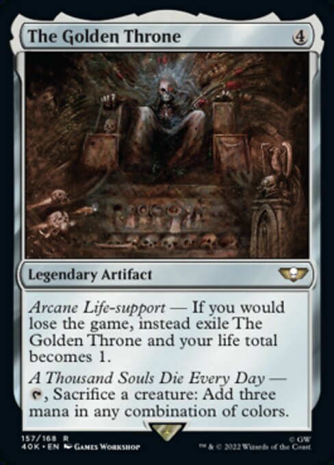 【Foil】【EN】The Golden Throne [40K] 茶R No.157★