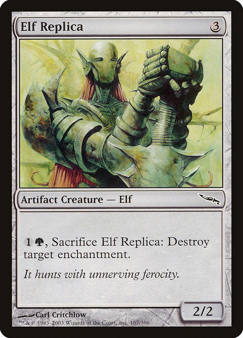 【Foil】【EN】エルフの模造品/Elf Replica [MRD] 茶C No.167