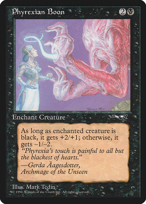 【EN】Phyrexian Boon [ALL] 黒C No.58a