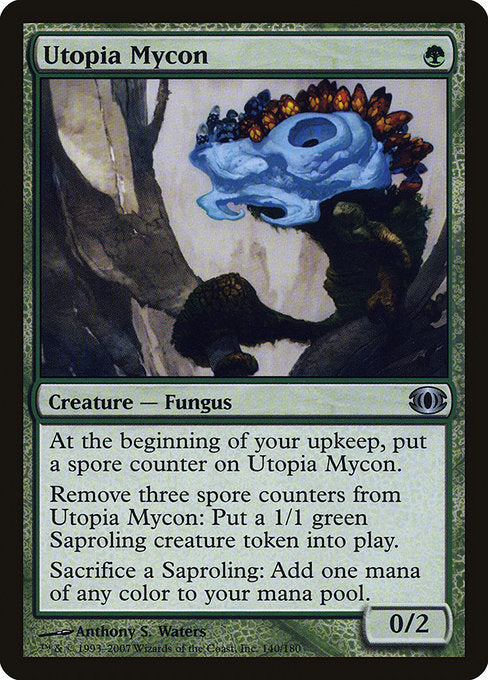【Foil】【EN】ユートピアの菌類/Utopia Mycon [FUT] 緑U No.140