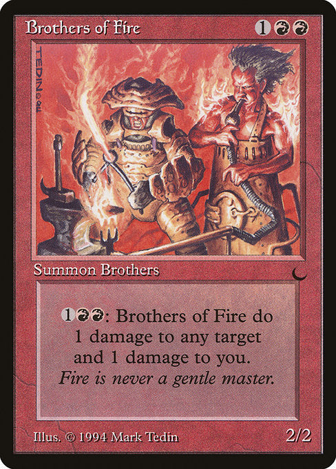 【EN】火の兄弟/Brothers of Fire [DRK] 赤U No.59