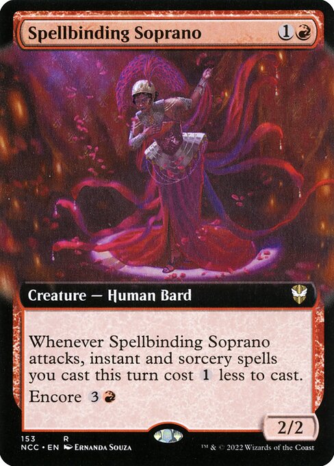 【EN】呪縛のソプラノ歌手/Spellbinding Soprano [NCC] 赤R No.153