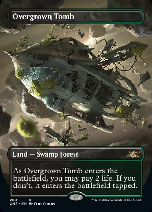 【Foil】【EN】草むした墓/Overgrown Tomb [UNF] 無R No.284