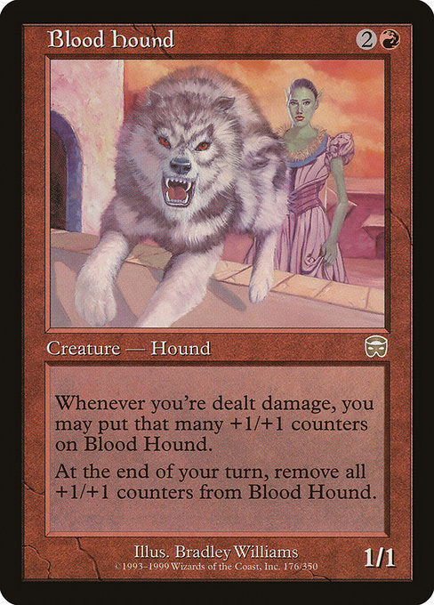 【Foil】【EN】血の猟犬/Blood Hound [MMQ] 赤R No.176