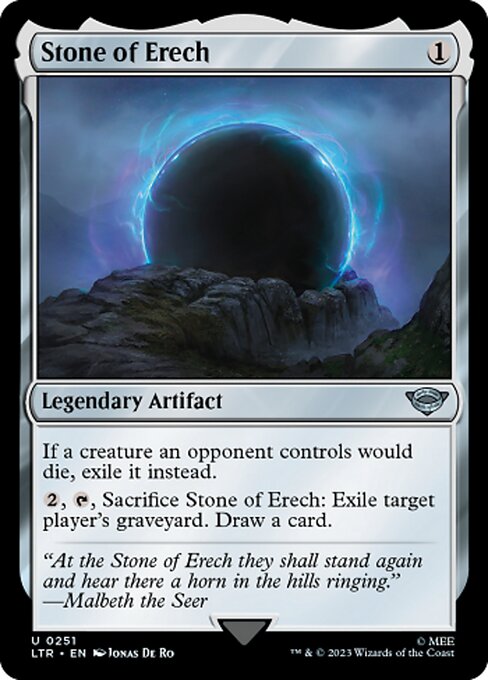 【Foil】【EN】エレヒの石/Stone of Erech [LTR] 茶U No.251