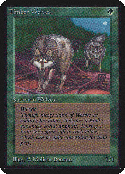 【EN】森林狼/Timber Wolves [LEA] 緑R No.219