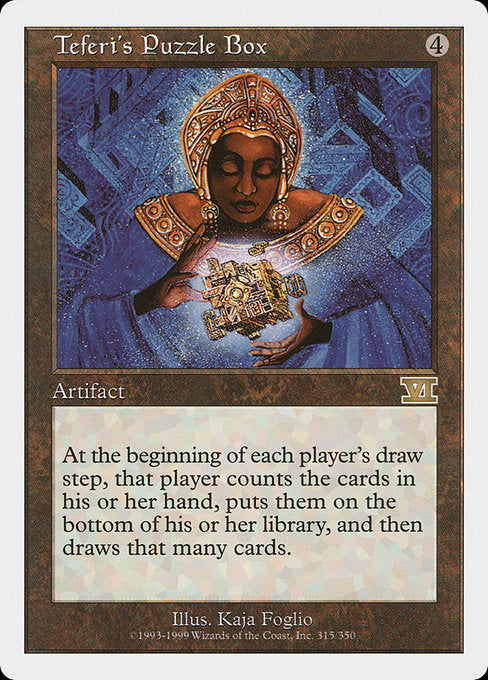【EN】テフェリーの細工箱/Teferi's Puzzle Box [6ED] 茶R No.315