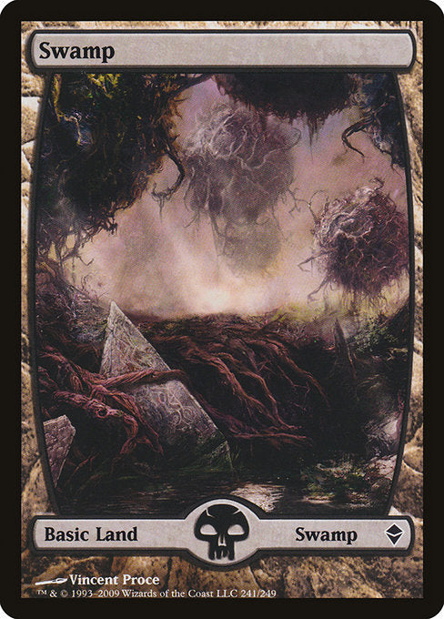 【Foil】【EN】沼/Swamp [ZEN] 無C No.241