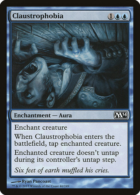 【Foil】【EN】閉所恐怖症/Claustrophobia [M14] 青C No.46