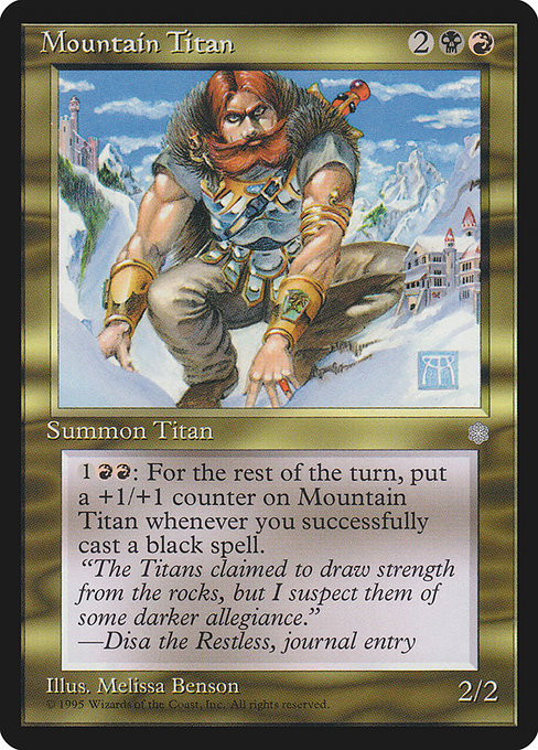 【EN】Mountain Titan [ICE] 金R No.299