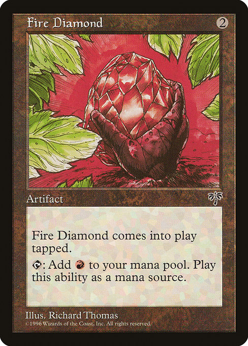 【EN】緋色のダイアモンド/Fire Diamond [MIR] 茶U No.302