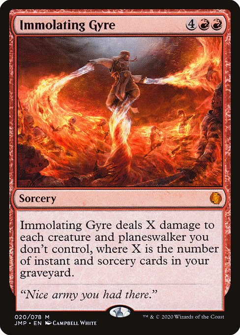 【EN】Immolating Gyre [JMP] 赤M No.20
