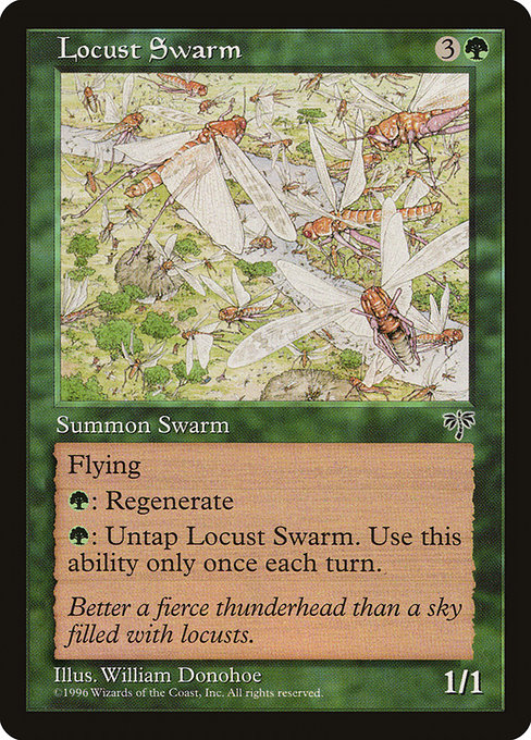 【EN】イナゴの大群/Locust Swarm [MIR] 緑U No.226