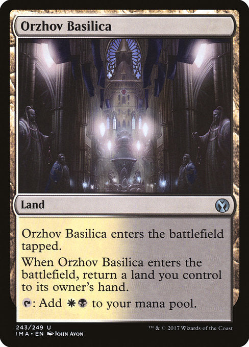 【Foil】【EN】オルゾフの聖堂/Orzhov Basilica [IMA] 無U No.243