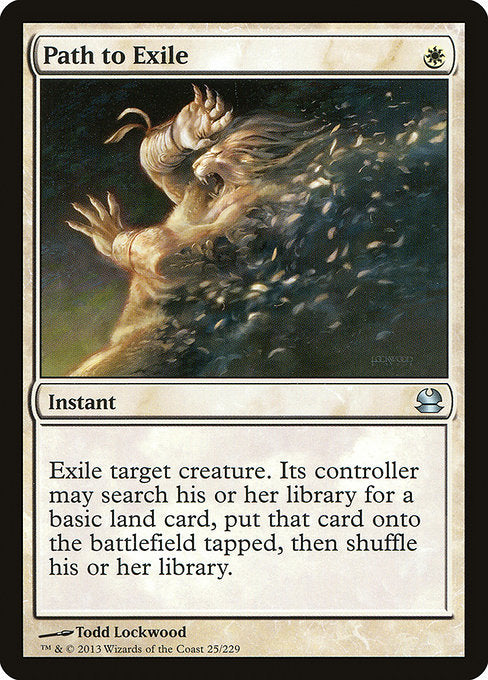 【Foil】【EN】流刑への道/Path to Exile [MMA] 白U No.25