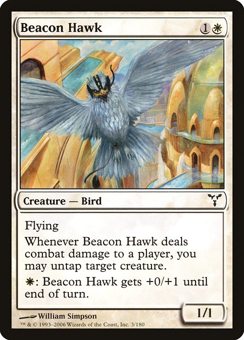 【EN】標の鷹/Beacon Hawk [DIS] 白C No.3