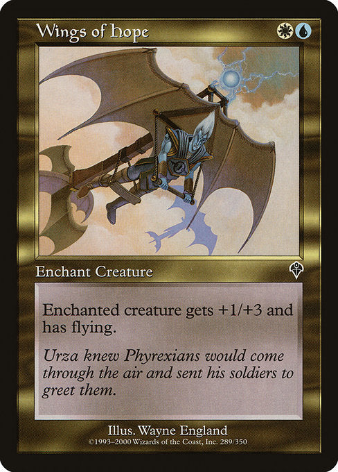 【Foil】【EN】希望の翼/Wings of Hope [INV] 金C No.289