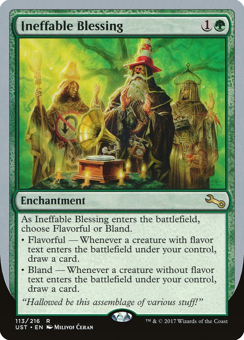 【EN】Ineffable Blessing [UST] 緑R No.113a