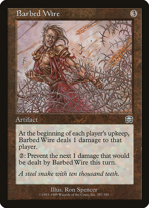 【EN】有刺鉄線/Barbed Wire [MMQ] 茶U No.287