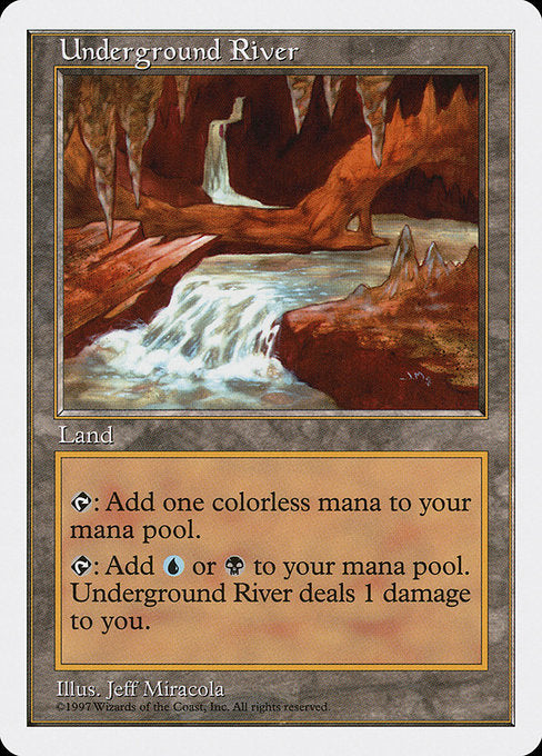 【EN】地底の大河/Underground River [5ED] 無R No.426