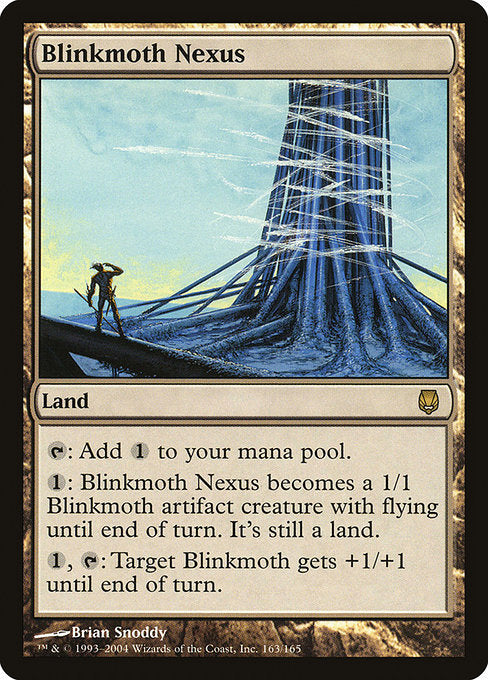 【Foil】【EN】ちらつき蛾の生息地/Blinkmoth Nexus [DST] 無R No.163