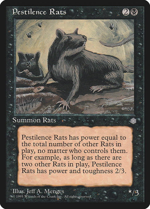【EN】Pestilence Rats [ICE] 黒C No.157