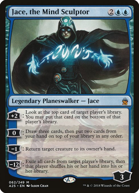 【Foil】【EN】精神を刻む者、ジェイス/Jace, the Mind Sculptor [A25] 青M No.62