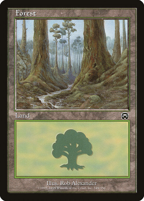 【Foil】【EN】森/Forest [MMQ] 無C No.349