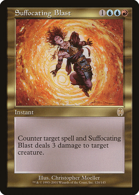 【Foil】【EN】窒息の旋風/Suffocating Blast [APC] 金R No.124