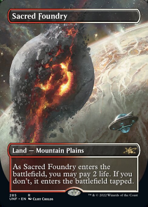 【Foil】【EN】聖なる鋳造所/Sacred Foundry [UNF] 無R No.285
