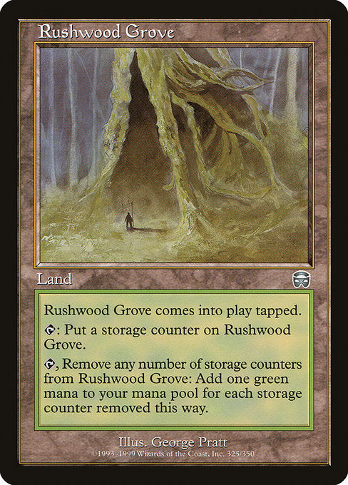 【Foil】【EN】ラッシュウッドの木立ち/Rushwood Grove [MMQ] 無U No.325