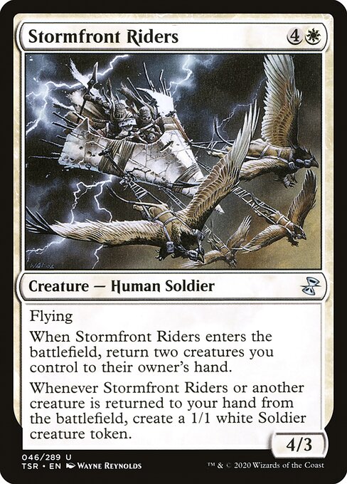 【EN】嵐前線の乗り手/Stormfront Riders [TSR] 白U No.46
