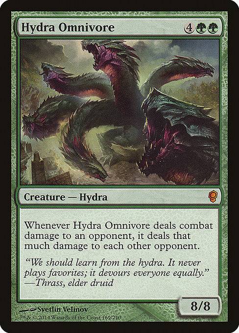 【Foil】【EN】雑食のハイドラ/Hydra Omnivore [CNS] 緑M No.169