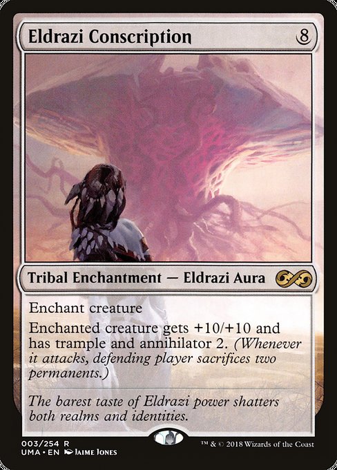【EN】エルドラージの徴兵/Eldrazi Conscription [UMA] 無R No.3