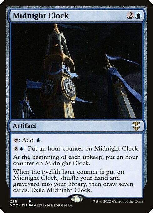 【EN】真夜中の時計/Midnight Clock [NCC] 茶R No.226