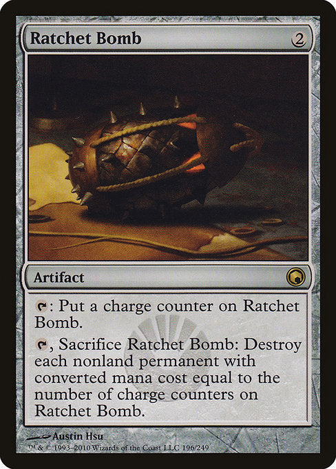 【Foil】【EN】漸増爆弾/Ratchet Bomb [SOM] 茶R No.196