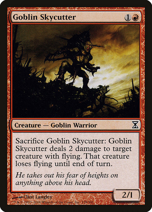 【EN】ゴブリンの空切り/Goblin Skycutter [TSP] 赤C No.159