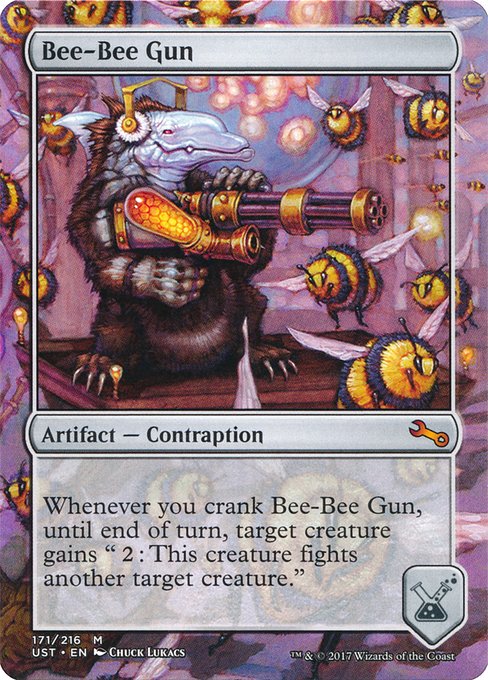 【Foil】【EN】Bee-Bee Gun [UST] 茶M No.171