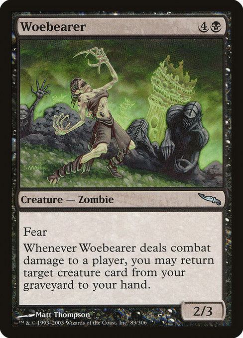【Foil】【EN】悲哀を持つもの/Woebearer [MRD] 黒U No.83