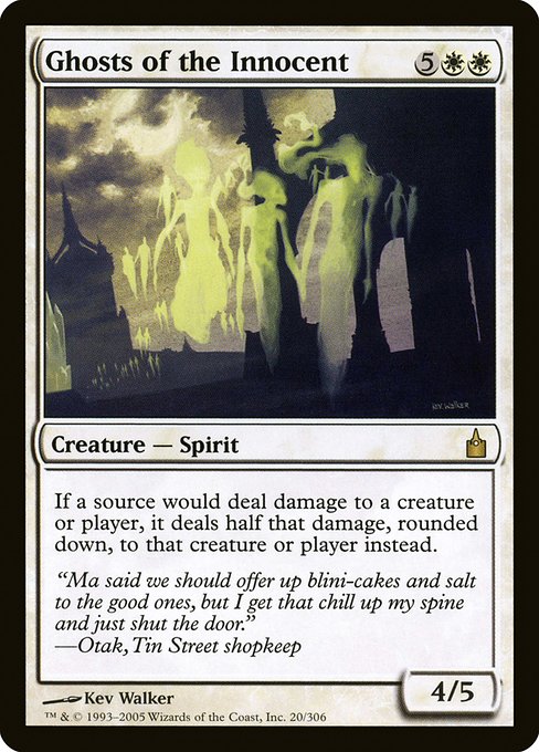 【Foil】【EN】無垢の幽霊/Ghosts of the Innocent [RAV] 白R No.20