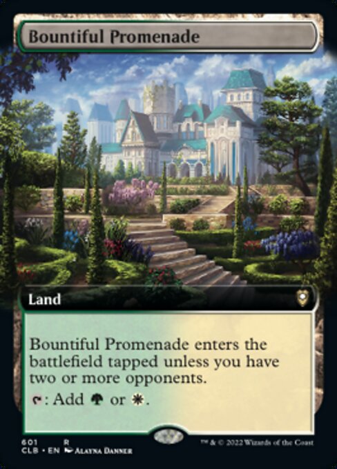 【Foil】【EN】豪勢な大通り/Bountiful Promenade [CLB] 無R No.601