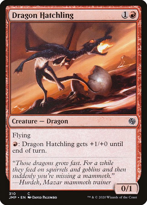 【EN】ドラゴンの雛/Dragon Hatchling [JMP] 赤C No.310