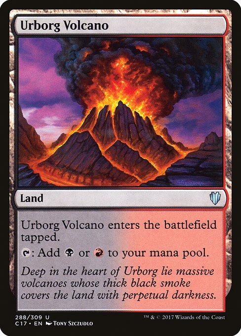 【EN】アーボーグの火山/Urborg Volcano [C17] 無U No.288