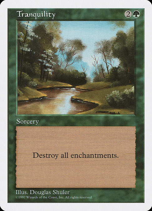 【EN】平穏/Tranquility [5ED] 緑C No.333