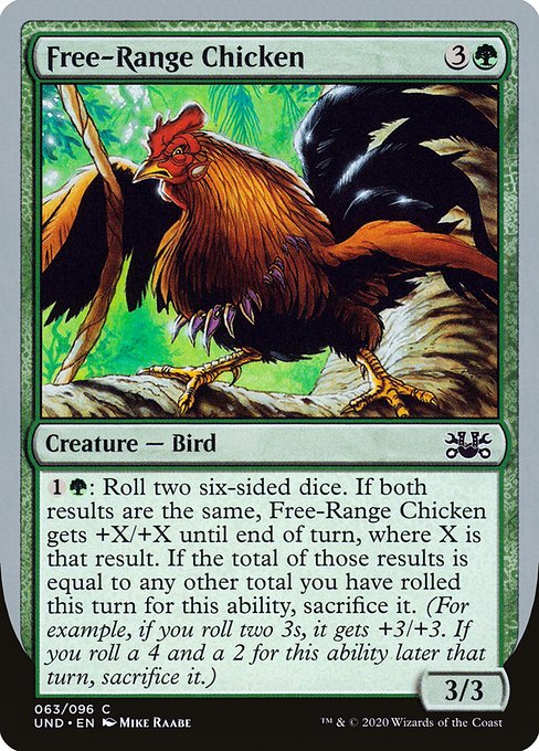 【EN】Free-Range Chicken [UND] 緑C No.63