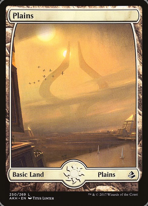 【EN】平地/Plains [AKH] 無C No.250